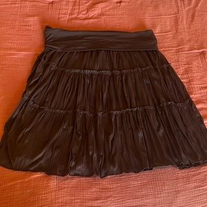 Y2K ruffled skirt